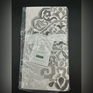 Pottery Barn Asher Medallion Sham King Grey Size NWT